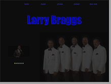 Tablet Screenshot of larrybraggsmusic.com